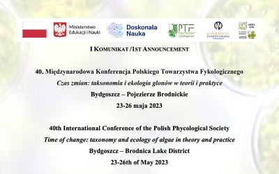 40th International Conference of the Polish Phycological Society