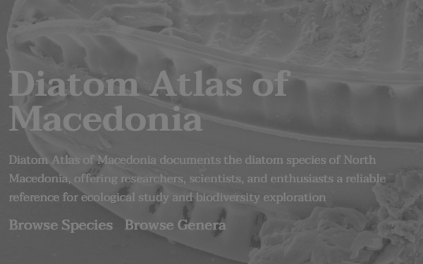 Diatom Atlas of Macedonia